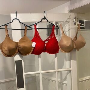 Bundle of (3) size 46DDD Arden Bras New With Tags